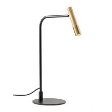 Drill lampka biurkowa led 8W 3000K 510lm ściemnialna złota